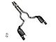RTR Tactical Performance Street Spec Cat-Back Exhaust with Black Tips (15-17 Mustang GT)