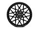 RTR Tech Mesh Gloss Black Wheel; Rear Only; 19x10.5 (05-09 Mustang)