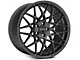 RTR Tech Mesh Satin Charcoal Wheel; Rear Only; 19x10.5 (15-23 Mustang GT, EcoBoost, V6)