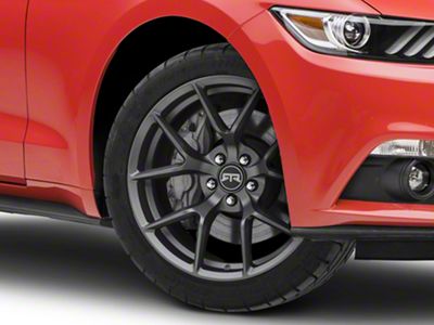 RTR Tech 5 Satin Charcoal Wheel; 19x9.5 (15-23 Mustang GT, EcoBoost, V6)