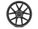 RTR Tech 5 Satin Charcoal Wheel; Rear Only; 19x10.5 (15-23 Mustang GT, EcoBoost, V6)