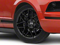 RTR Tech 7 Gloss Black Wheel; 19x9.5; 33mm Offset (05-09 Mustang)
