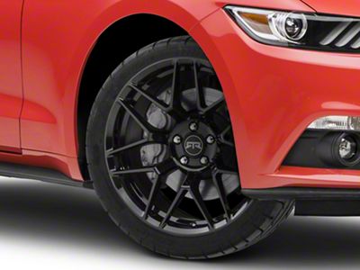 RTR Tech 7 Gloss Black Wheel; 20x9.5; 33mm Offset (15-23 Mustang GT, EcoBoost, V6)