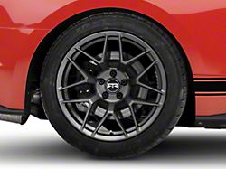 RTR Tech 7 Satin Charcoal Wheel; Rear Only; 19x10.5; 45mm Offset (15-23 Mustang GT, EcoBoost, V6)