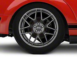 RTR Tech 7 Satin Charcoal Wheel; Rear Only; 20x10.5; 45mm Offset (05-09 Mustang)