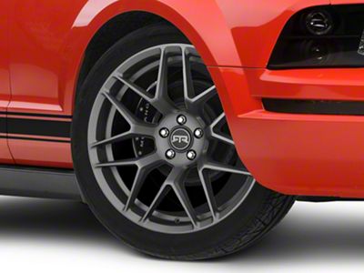 RTR Tech 7 Satin Charcoal Wheel; 20x9.5 (05-09 Mustang)