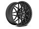 RTR Tech Mesh Satin Charcoal Wheel and Sumitomo Maximum Performance HTR Z5 Tire Kit; 20x9.5 (15-23 Mustang GT, EcoBoost, V6)