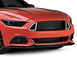RTR Upper Grille with LED Accent Vent Lights (15-17 Mustang GT, EcoBoost, V6)