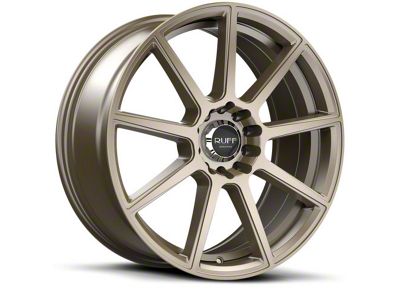 RUFF R366 Bronze Wheel; 18x8; 38mm Offset (10-15 Camaro, Excluding ZL1)
