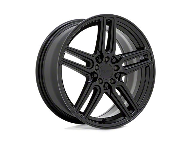 Ruff Racing Nitro RUFF Mustang Nitro Gloss Black Wheel; 18x8; 38mm Offset ...