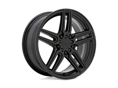 RUFF Nitro Gloss Black Wheel; 17x7.5; 38mm Offset (99-04 Mustang GT, V6)