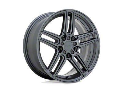 RUFF Nitro Gloss Gunmetal Wheel; 18x8; 38mm Offset (99-04 Mustang GT, V6)
