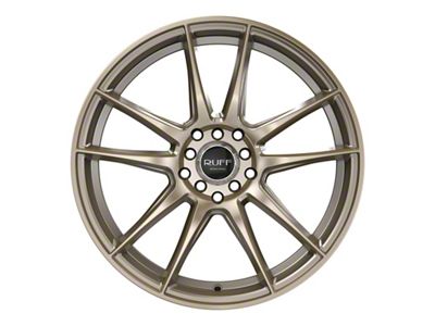 RUFF R364 Bronze Wheel; 18x8; 38mm Offset (16-24 Camaro, Excluding SS w/ 6-Piston Front Calipers & ZL1)