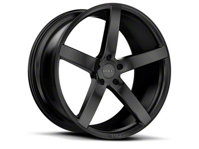 RUFF R1 Satin Black Wheel; Rear Only; 20x10; 45mm Offset (24-25 Mustang)
