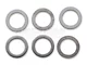 Russell Stainless Steel Braided Brake Line Kit; Front and Rear (87-93 5.0L Mustang)