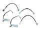 Russell Stainless Steel Braided Brake Line Kit; Front and Rear (94-95 Mustang GT)