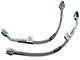 Russell Stainless Steel Braided Brake Line Kit; Front and Rear (99-04 Mustang Cobra)