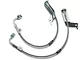 Russell Stainless Steel Braided Brake Line Kit; Front and Rear (99-04 Mustang Cobra)