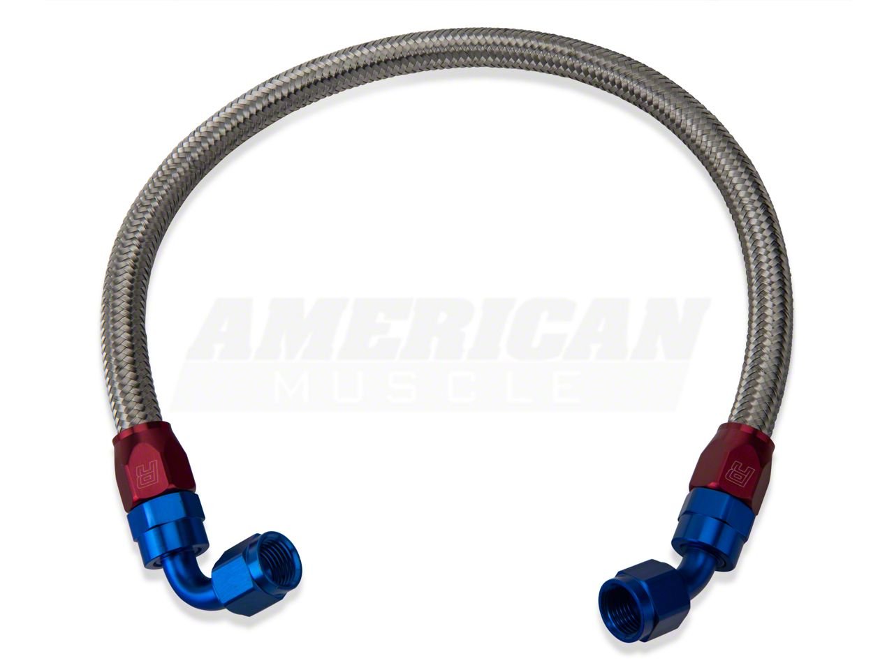 Russell Mustang Stainless Steel; AN Fuel Line Kit 651106 (0510 Mustang