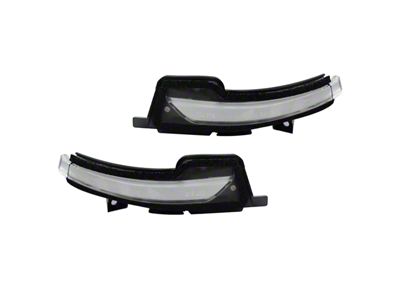 S550 Euros LED Mirror Turn Signal; Euro Clear (15-23 Mustang w/ Mirror Turn Signals)