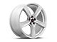 Saleen Secca Flo-Form Silver Wheel; 20x9 (15-21 GT, EcoBoost, V6)