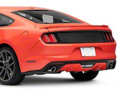 Saleen Decklid Panel; Black (15-17 Mustang)