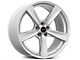 Saleen Secca Flo-Form Silver Wheel; Rear Only; 20x10 (10-14 Mustang)