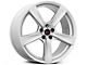Saleen Secca Flo-Form Silver Wheel; 20x9 (10-14 Mustang)