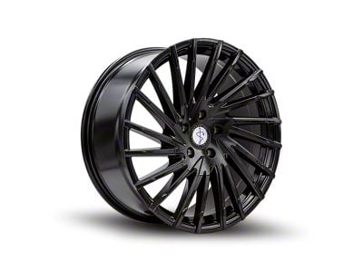 Sapphire Luxury Alloys SX06 Gloss Black Wheel; 22x9; 20mm Offset (06-10 RWD Charger)