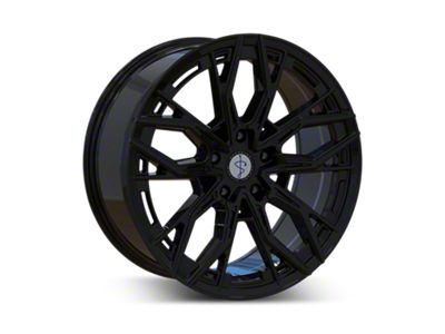 Sapphire Luxury Alloys SX07 Gloss Black Wheel; 20x9; 35mm Offset (15-23 Mustang GT, EcoBoost, V6)