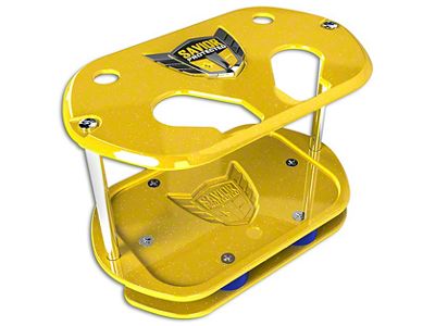 Savior Show Case for Optima 34 Batteries; Yellow Sparkle