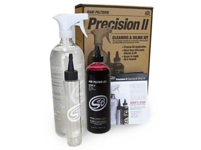 S&B Precision II Cleaning and Oil Kit; Red