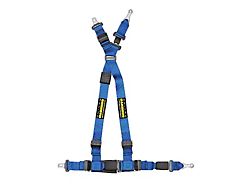 Schroth QuickFit Harness; Blue; Driver Side (18-25 Mustang)