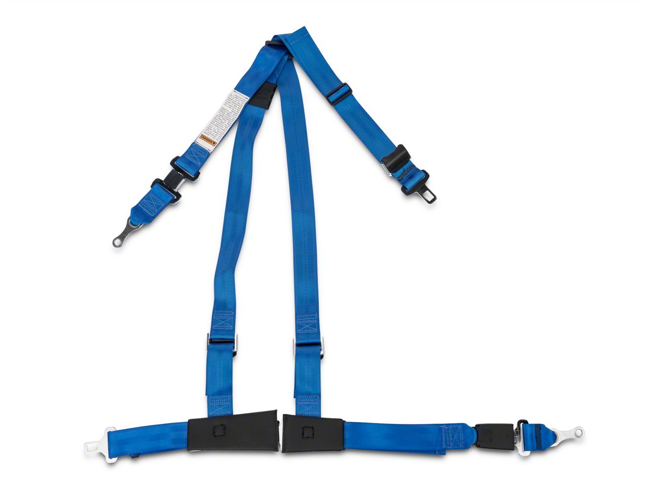 訳あり商品 QuickFit Mustang Schroth Harness; Mustang (05-17 392948 Blue ミニカー