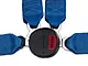 Schroth QuickFit Pro Harness; Blue (05-17 Mustang)