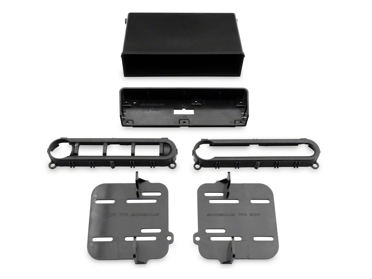 Scosche Mustang Single/Double DIN Installation Dash Kit with