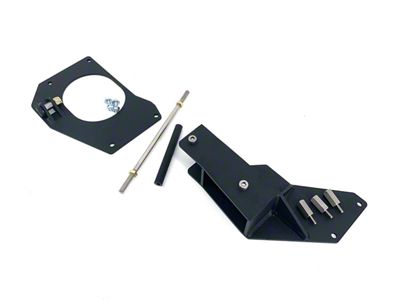 Synergy Race Development Hideaway Handbrake Mount Kit; Pull Back (10-14 Mustang)