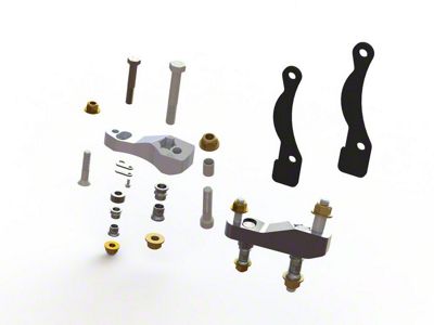 Synergy Race Development Quick Angle Adapter Kit (11-14 Mustang)