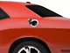 Drake Muscle Cars Billet Aluminum Fuel Door; Black and Satin (08-23 Challenger)