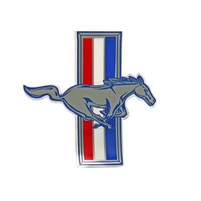 Scott Drake Mustang 5-Inch Running Bar Hose Decal; Passenger Side DZ ...