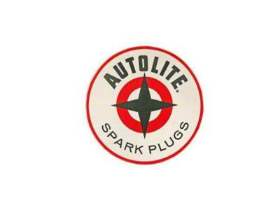 Scott Drake 6.50-Inch Autolite Spark Plug Decal