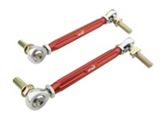 Billet Aluminum Adjustable Front Sway Bar End Links (15-23 Mustang)