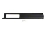 Dash Pad; Black (87-93 Mustang)