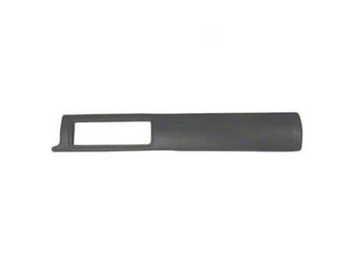 Drake Muscle Cars Dash Pad; Dark Gray (87-93 Mustang)