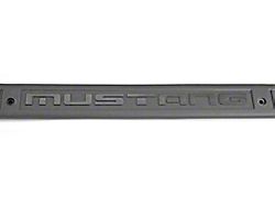 Scott Drake Door Sill Plates; Black (79-93 Mustang)