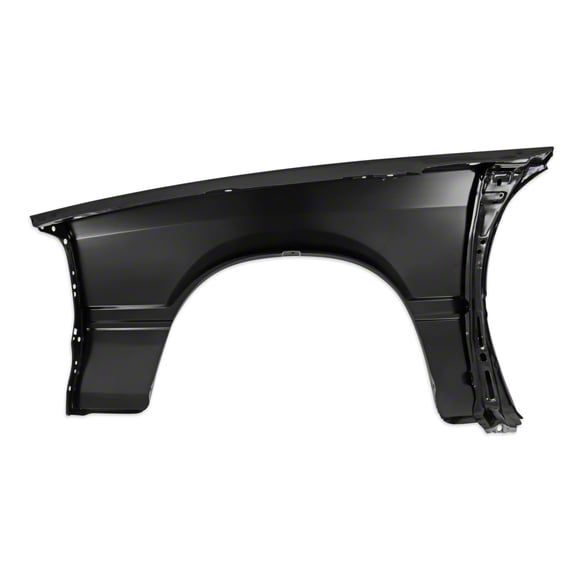 Scott Drake Mustang Fender without Molding Holes; Passenger Side