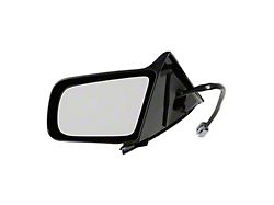 Scott Drake Power Door Mirror; Driver Side (87-93 Mustang Coupe, Hatchback)
