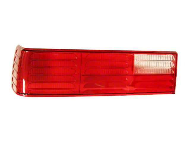 Drake Muscle Cars Tail Light Lens; Driver Side (87-93 Mustang)