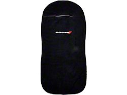 Seat Protector with Dodge Logo; Black (Universal; Some Adaptation May Be Required)