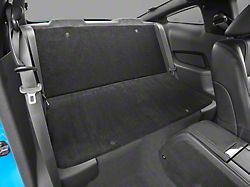 SpeedForm Rear Seat Delete Kit; Black (05-14 Mustang Coupe)